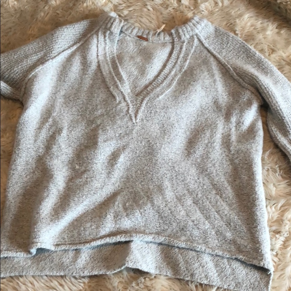 Free people bell sleeve sweater